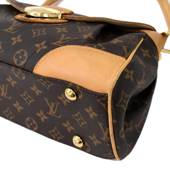 Louis Vuitton Rivet Tote Handbag Monogram Canvas Brown - Picture 5 of 9